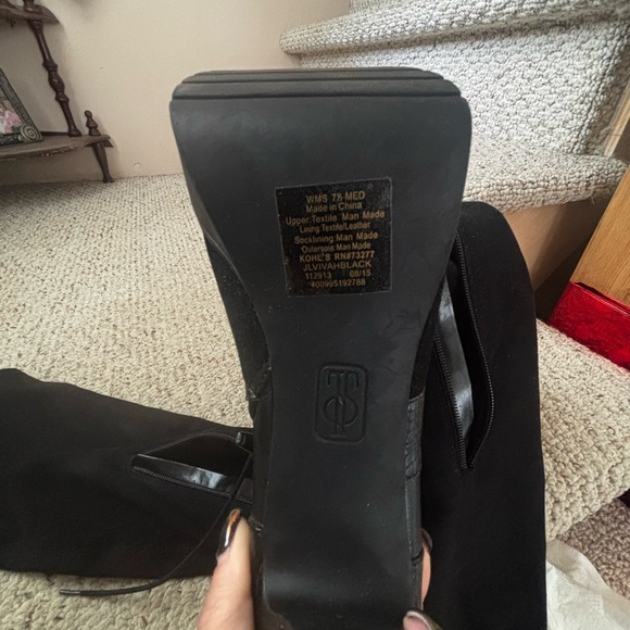 Over the knee Women's Boots - Picture 5 of 5